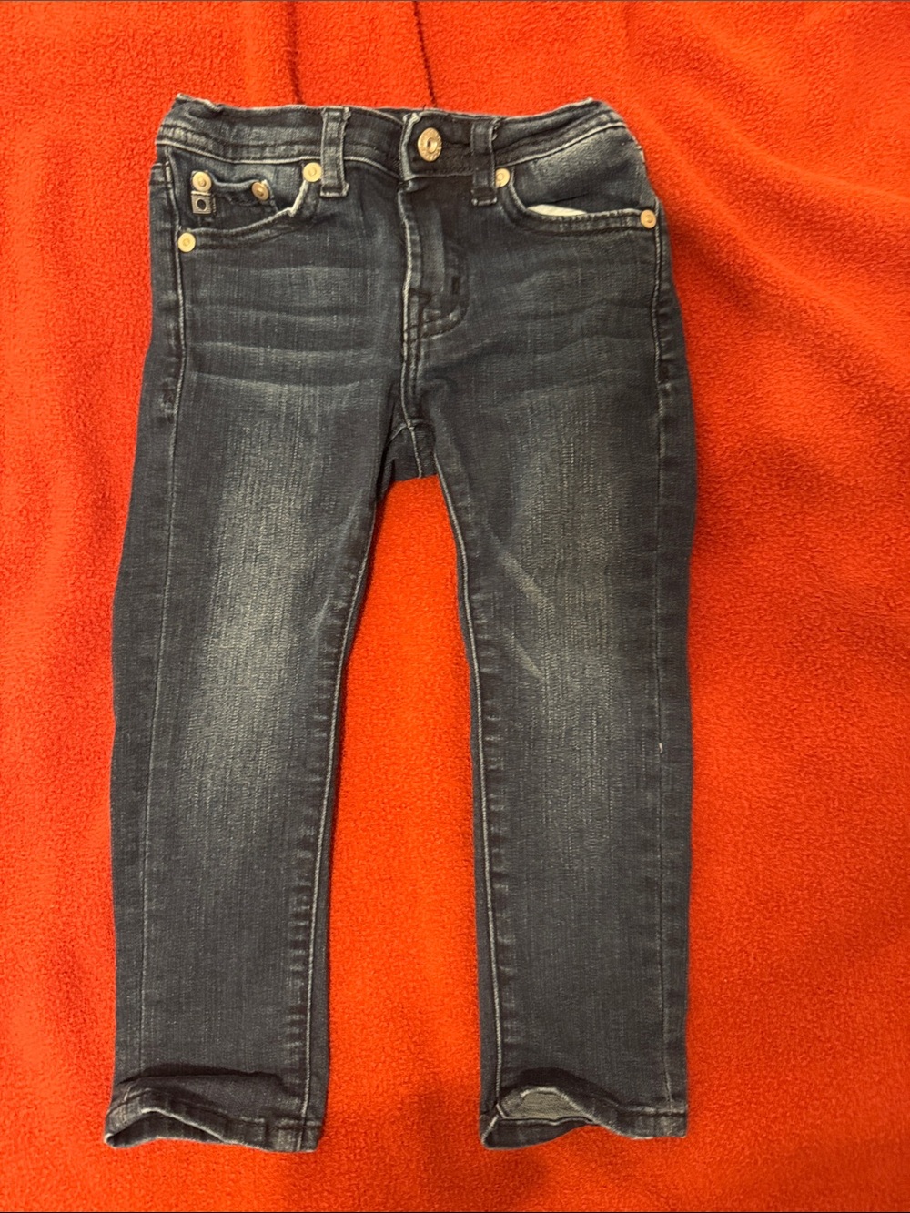Ag Adriano Goldschmied Kids Dark Wash Skinny Jeans